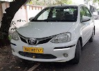 Toyota Etios Taxi Side View